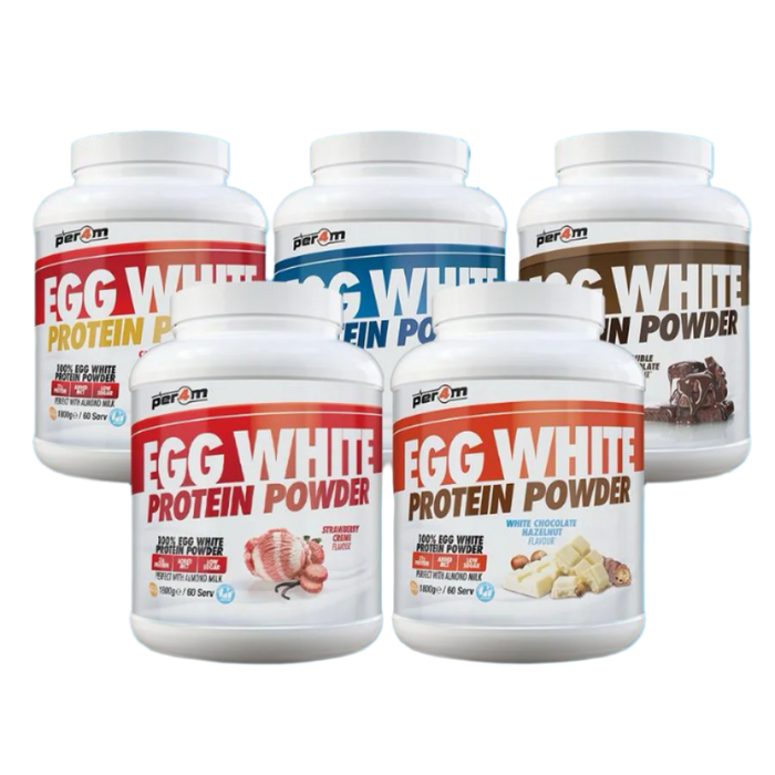 PER4M Egg White Protein Powder | Dairy-Free, Lactose-Free | 900g & 1.8kg