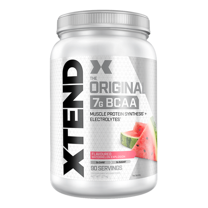 XTEND BCAA 90 Servings 1.32kg - Watermelon Explosion - Amino Acids and BCAAs at MySupplementShop by XTEND