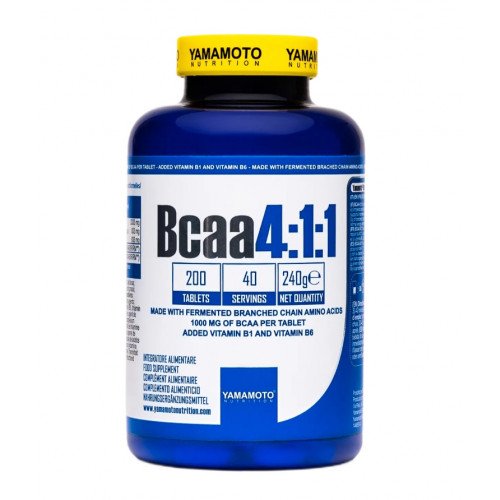 Yamamoto Nutrition BCAA 4:1:1 - 500 tablets