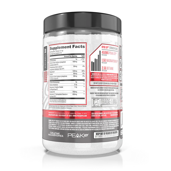 RYSE Loaded Creatine, Baja Cooler - 393g