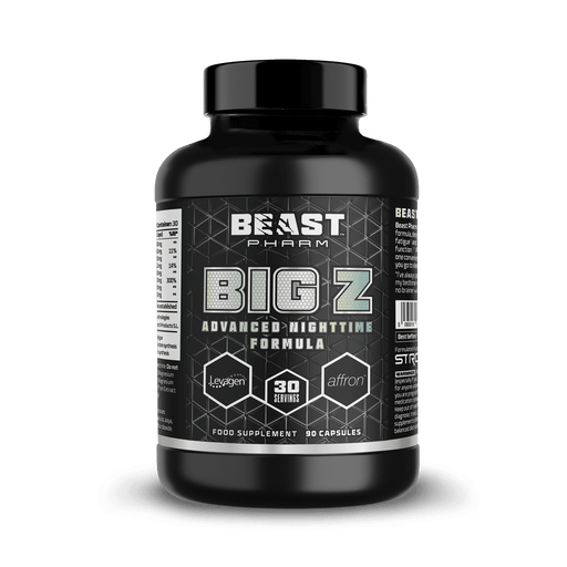 Beast Pharm Big Z Advanced Nighttime Formula 90 Cap - Mineral Supplement at MySupplementShop by Beast Pharm