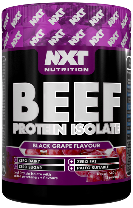 NXT Nutrition Beef Protein Isolate 540g - Protein Powder at MySupplementShop by Nxt Nutrition