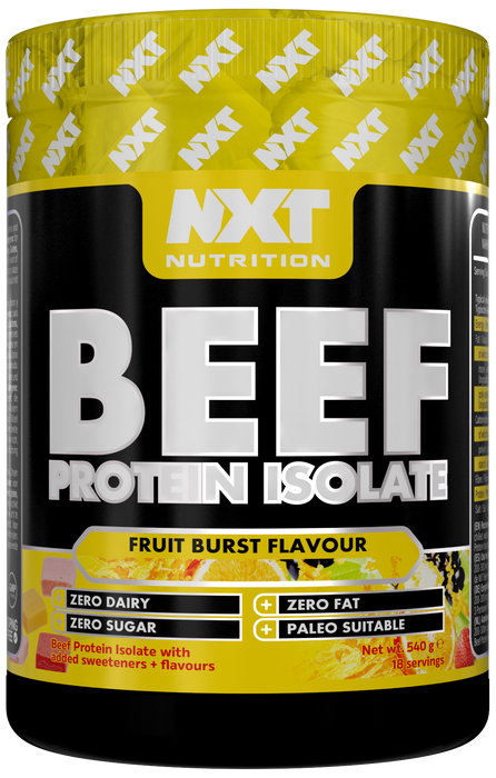 NXT Nutrition Beef Protein Isolate 540g - Protein Powder at MySupplementShop by Nxt Nutrition