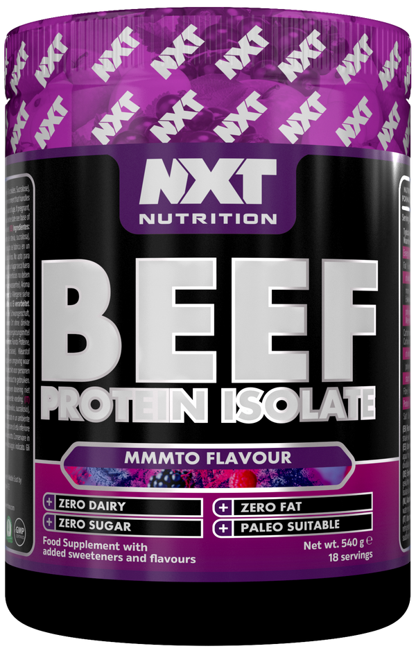NXT Nutrition Beef Protein Isolate 540g - Mmmto - Protein Powder at MySupplementShop by Nxt Nutrition
