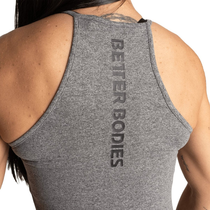 Better Bodies Performance Halter - Graphite Melange - Large - Halter at MySupplementShop by Better Bodies