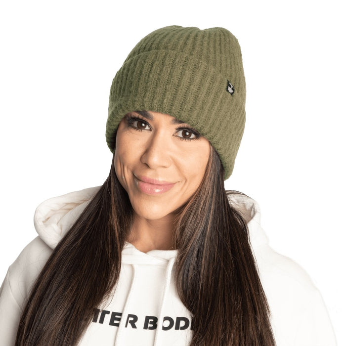 Better Bodies Stockholm Beanie Washed Green - Beanie at MySupplementShop by Better Bodies