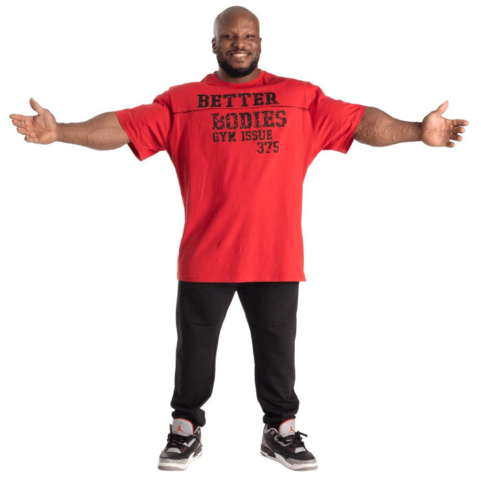 Better Bodies Union Original Tee Chilli Red - XXXXL - T-Shirt at MySupplementShop by Better Bodies