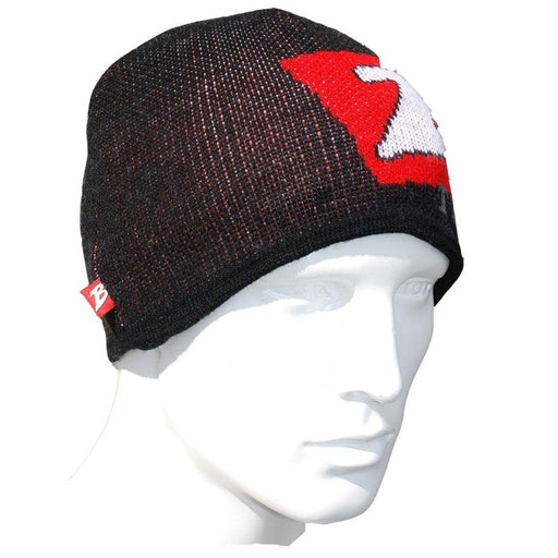 Brachial Beanie B-Line - Black/Grey - Beanie at MySupplementShop by Brachial The Lifestyle Company