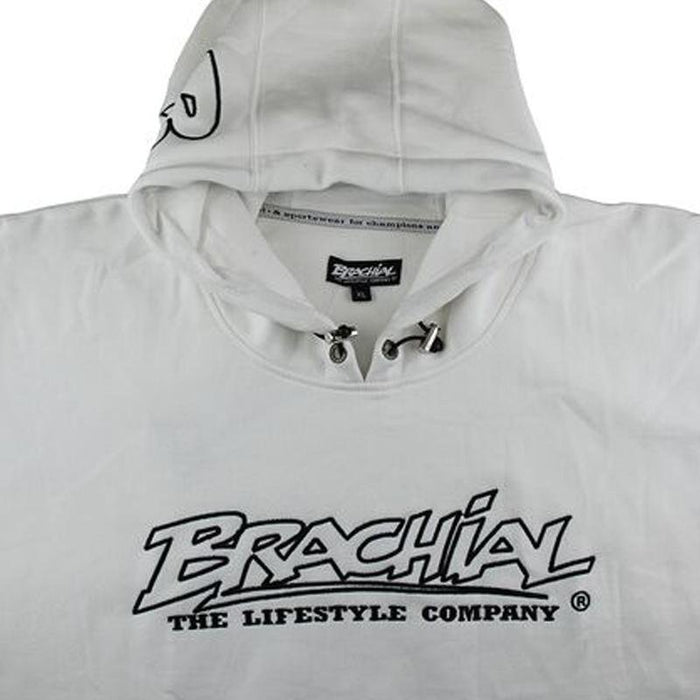 Brachial Hoody Gain - White - Hoody at MySupplementShop by Brachial The Lifestyle Company