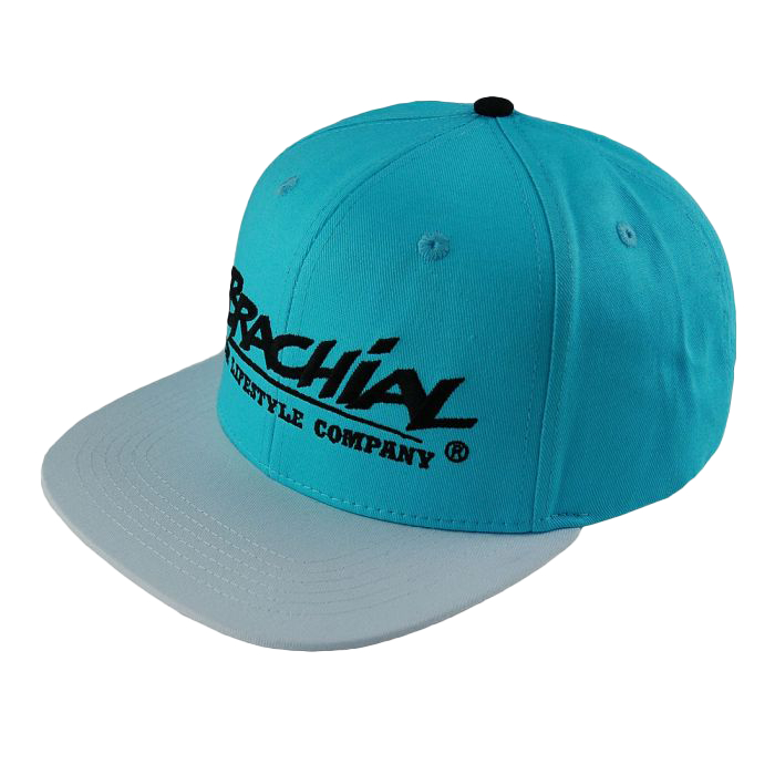 Brachial Snapback Cap Rule - Light Blue/White