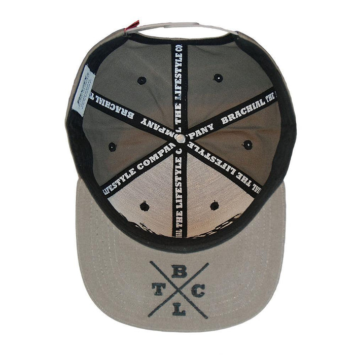 Brachial Snapback Cap Rule - Taupe - Snapback Cap at MySupplementShop by Brachial The Lifestyle Company