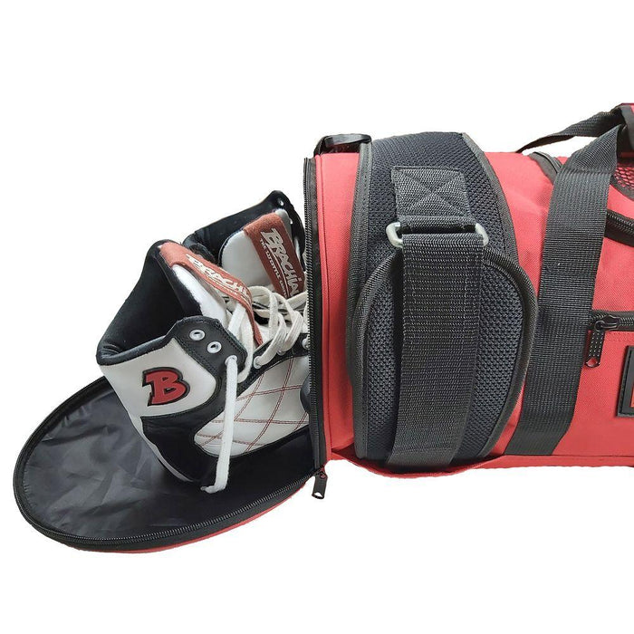 Brachial Sports Bag Travel - Red - Bags at MySupplementShop by Brachial The Lifestyle Company