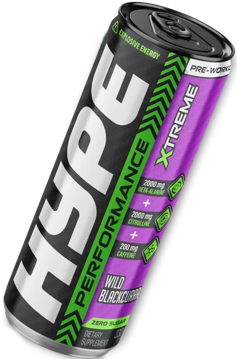 Hype Xtreme Pre-Workout 24 x 330ml