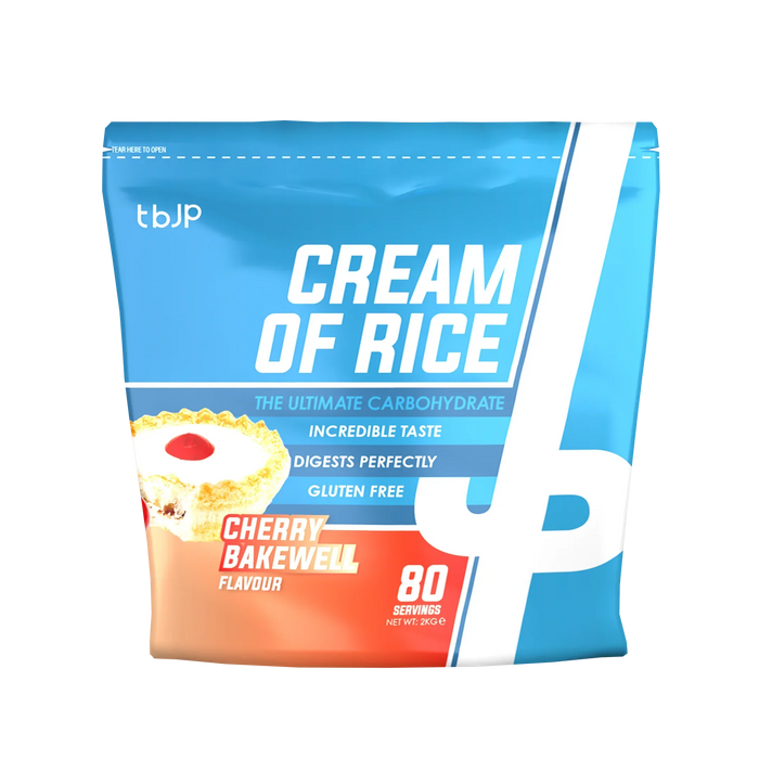 Trained By JP Cream Of Rice 2kg - Cherry Bakewell - Cream Of Rice at MySupplementShop by Trained By JP