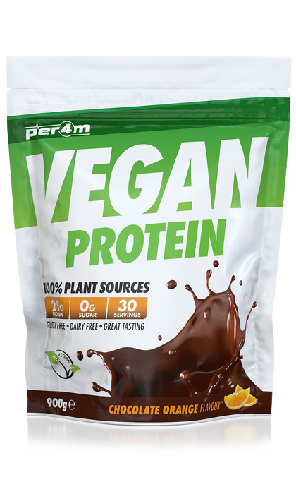 Per4m Vegan Protein 900g - Chocolate Orange - Sports Nutrition at MySupplementShop by PER4M Nutrition