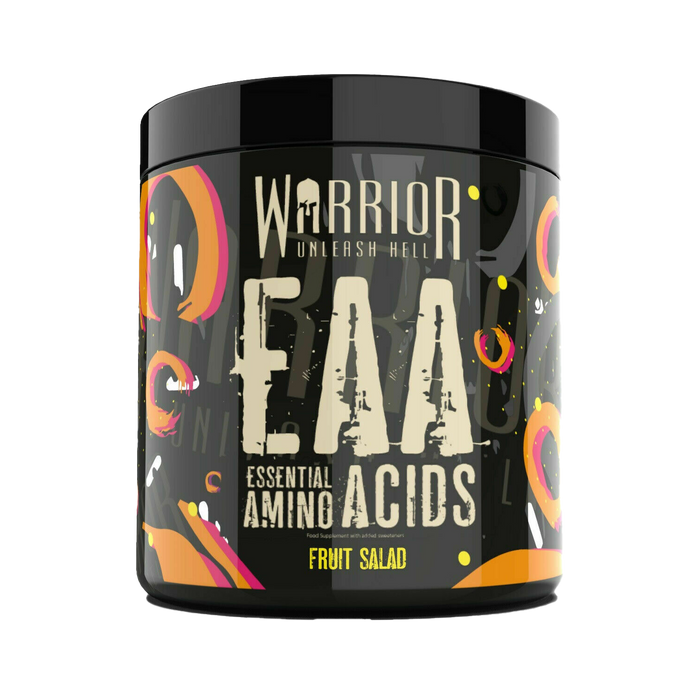 Warrior EAA Essential Amino Acids, Obstsalat – 360 Gramm