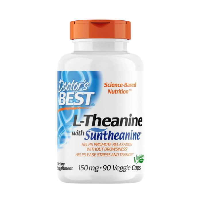 Doctor's Best L-Theanin mit Suntheanin, 150 mg – 90 Kapseln
