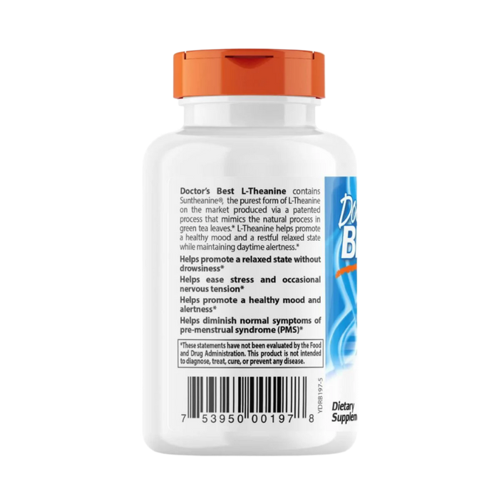 Doctor's Best L-Theanin mit Suntheanin, 150 mg – 90 Kapseln