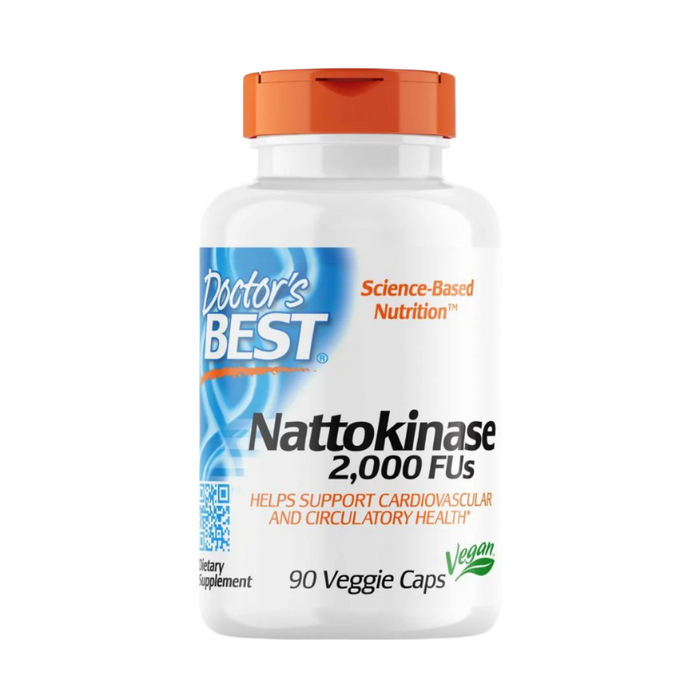 Doctor's Best Nattokinase, 2000 FUs – 90 Vcaps