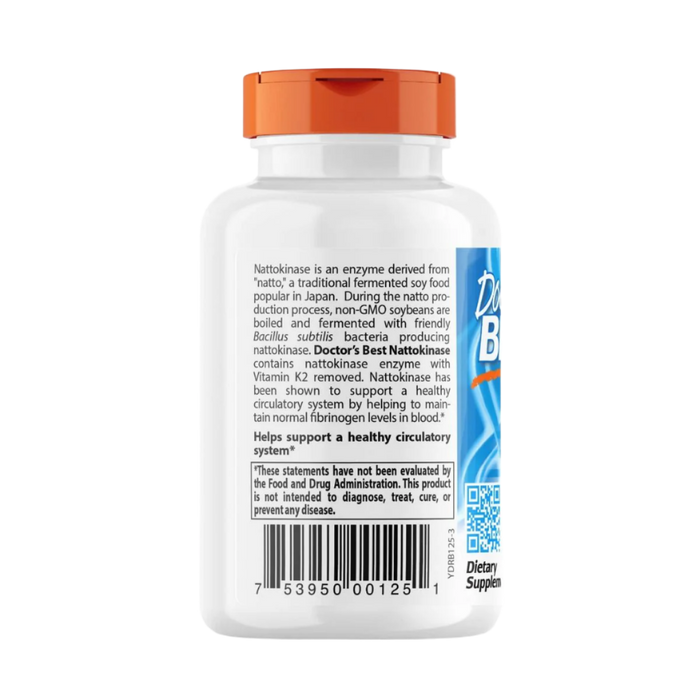 Doctor's Best Nattokinase, 2000 FUs – 90 Vcaps