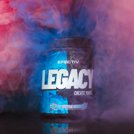 Efectiv Nutrition LEGACY Pre-Workout 380g Fizzy Bubble Sweets - Pre Workout at MySupplementShop by Efectiv Nutrition