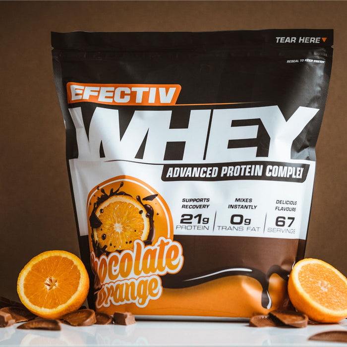 Efectiv Nutrition Efectiv Whey Protein 2kg - Chocolate Orange - Whey Protein at MySupplementShop by Efectiv Nutrition