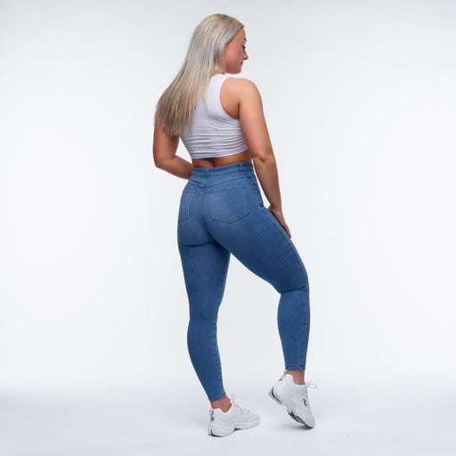 Embrace High Waisted Jeans Light Blue - XS - Jeans at MySupplementShop by Embrace