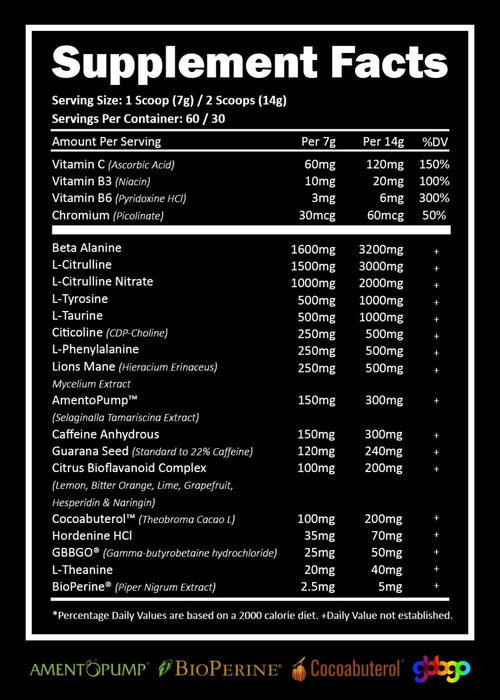 Efectiv Nutrition Elite Pre-Workout 420g