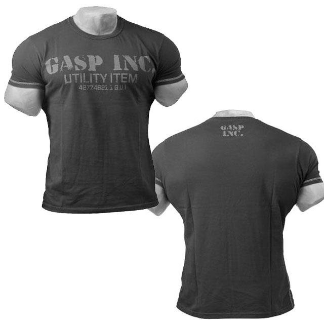 GASP Basic Utility Tee - Black - T-Shirt at MySupplementShop by Gasp