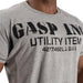 GASP Basic Utility Tee - Grey - T-Shirt at MySupplementShop by Gasp