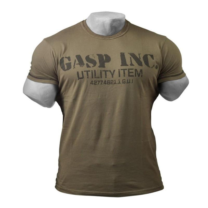 GASP Basic Utility Tee - Wash Green - Medium - T-Shirt at MySupplementShop by Gasp