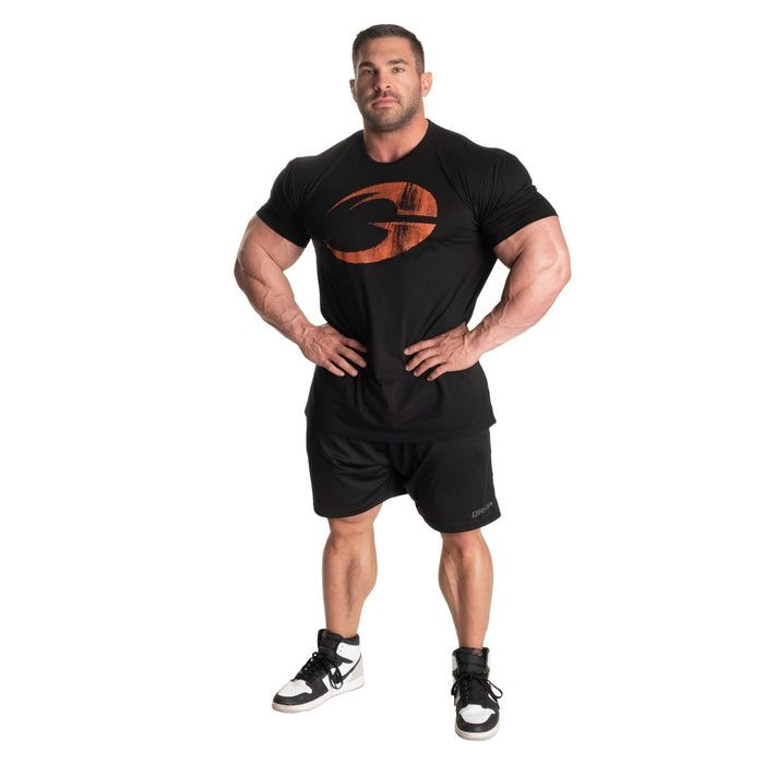 GASP Cadet Tee Black/Flame - Large - T-Shirt at MySupplementShop by Gasp