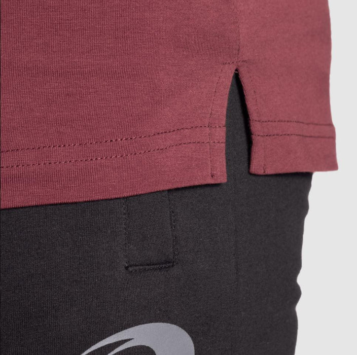 GASP Classic Tapered Tee - Maroon - XL - T-Shirt at MySupplementShop by Gasp