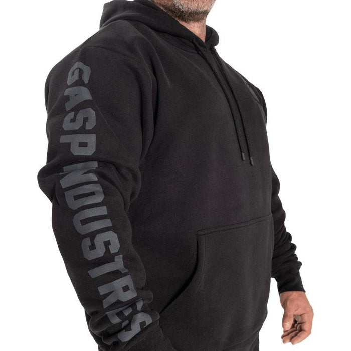 GASP Logo Hoodie Black - Hoodie at MySupplementShop by Gasp