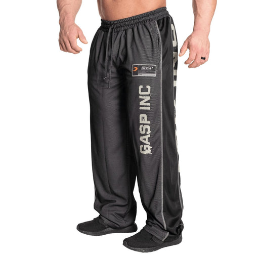 GASP No1 Mesh Pants - Black - Large - Pants at MySupplementShop by Gasp