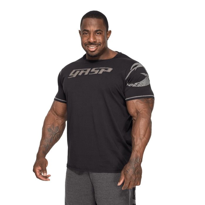 GASP Pro Logo Tee Black - T-Shirt at MySupplementShop by Gasp