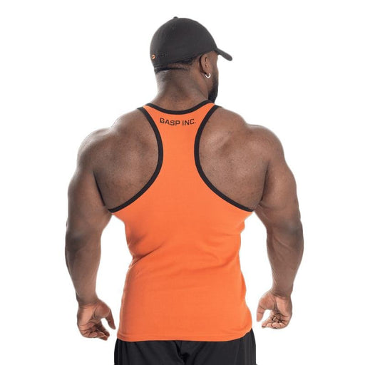 GASP Ribbed T-Back - Flame - Tank Top at MySupplementShop by Gasp