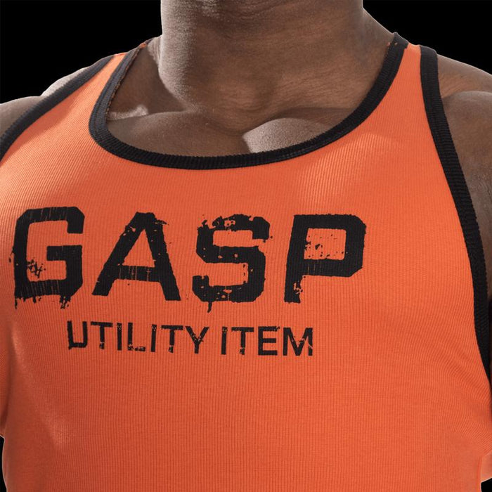 GASP Ribbed T-Back - Flame - XL - Tank Top at MySupplementShop by Gasp