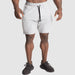 GASP Tapered Sweatshorts - Light Grey - Medium - Tapered Sweatshorts at MySupplementShop by Gasp