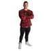 GASP Thermal Logo Sweater Red Camo - Small - Thermal Logo Sweater at MySupplementShop by Gasp