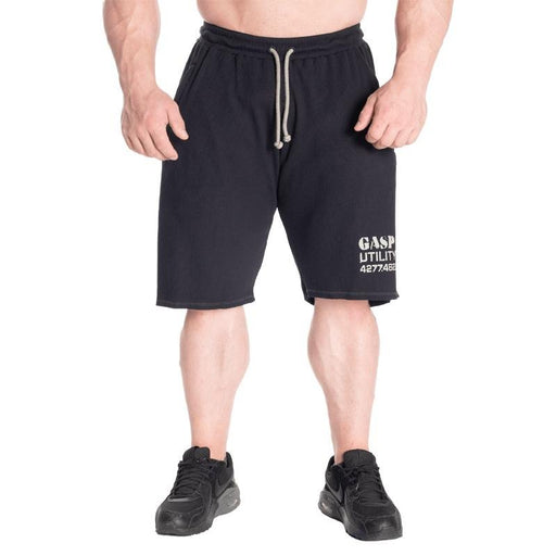 GASP Thermal Shorts - Asphalt - Large - Thermal Shorts at MySupplementShop by Gasp