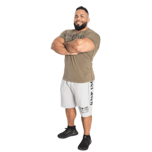 GASP Thermal Shorts - Grey Melange - Large - Thermal Shorts at MySupplementShop by Gasp