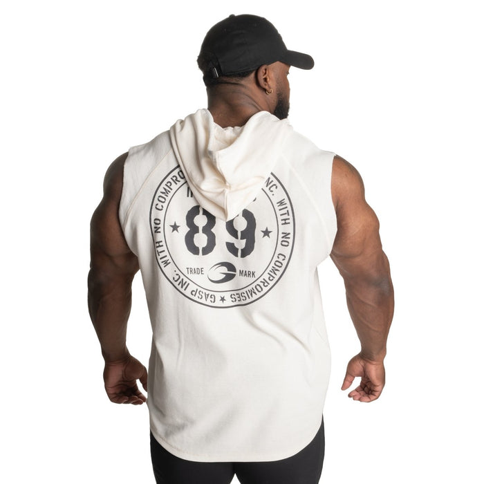 GASP Thermal SL Hoodie - Off White - Thermal SL Hoodie at MySupplementShop by Gasp