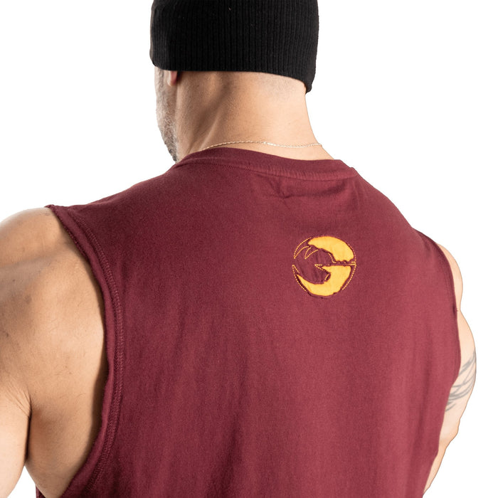 GASP Vintage Tank - Maroon - Medium - Vintage Tank at MySupplementShop by Gasp