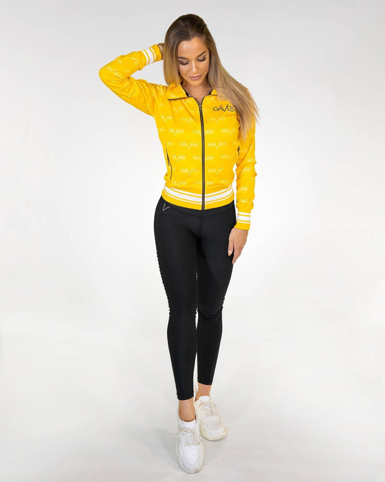 Gavelo Track Jacket Lemon - Jacket at MySupplementShop by Gavelo