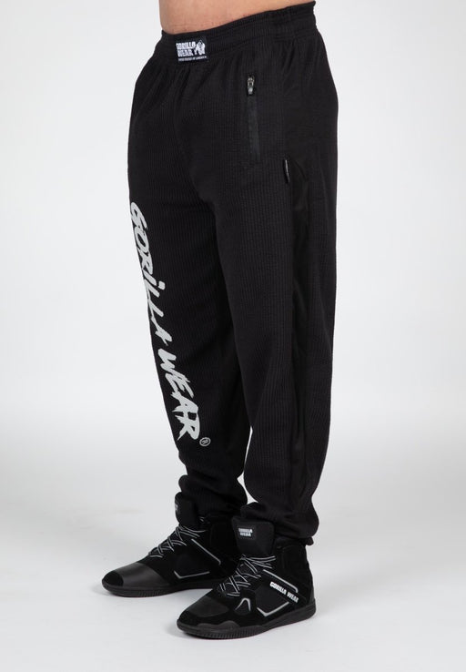 Gorilla Wear Augustine Old School Pants - Black - Pants at MySupplementShop by Gorilla Wear