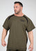 Gorilla Wear Augustine Old School Work Out Top - Army Green - Work Out Top at MySupplementShop by Gorilla Wear