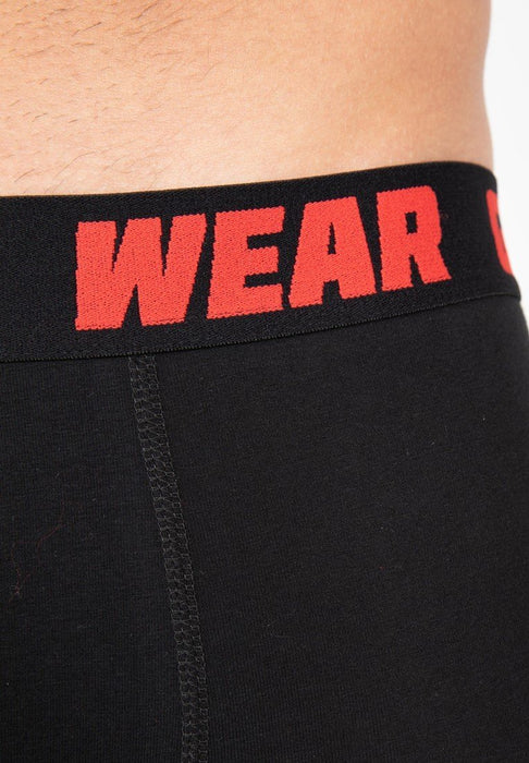 Gorilla Wear Boxer Shorts 3-Pack Black - Boxer Shorts at MySupplementShop by Gorilla Wear