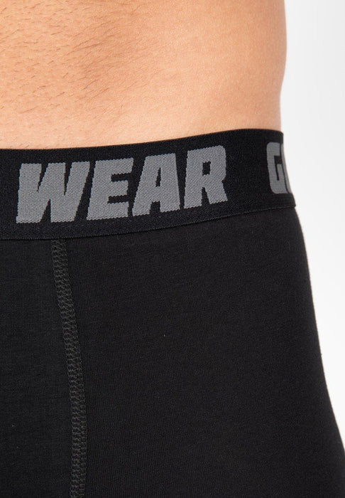 Gorilla Wear Boxer Shorts 3-Pack Black - Boxer Shorts at MySupplementShop by Gorilla Wear