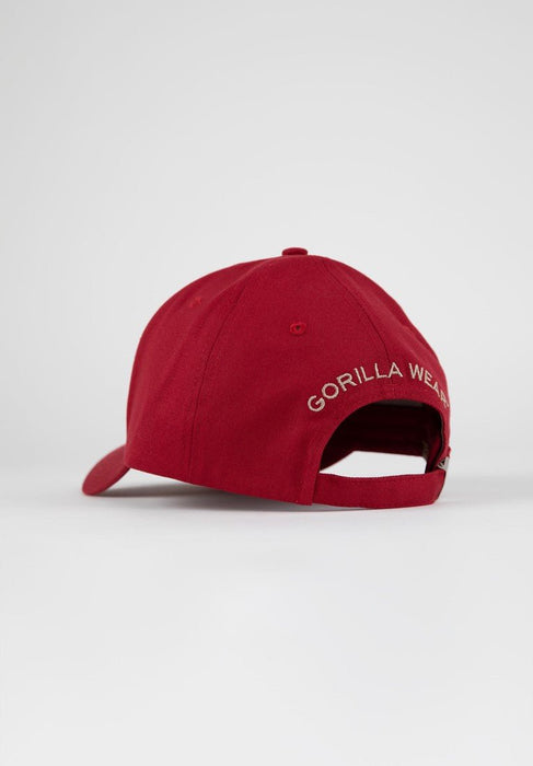 Gorilla Wear Buckley Cap - Red/Beige - Cap at MySupplementShop by Gorilla Wear